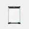 Habistat - Glazen Terrarium 20x20x30cm - Zwart