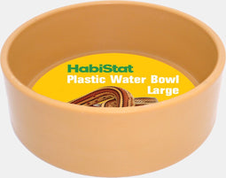 Habistat - Ronde Plastic Water Bak - Groot - 13 X 13 X 4.5cm