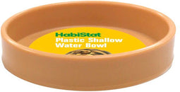 Habistat - Ronde Plastic Water Bak - Laag - 13 X 13 X 2.5cm