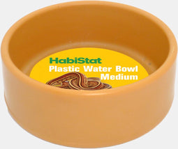 Habistat - Ronde Plastic Water Bak - M - 9 X 9 X 3.5cm