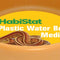 Habistat - Ronde Plastic Water Bak - M - 9 X 9 X 3.5cm