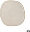 Eetbord Bidasoa Ikonic Wit Keramisch 26,5 x 25,7 x 1,5 cm (4 Stuks) (Pack 4x)