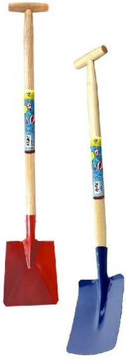 Grote Schep Bats Hout/Metaal 75cm Assorti