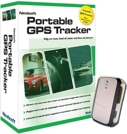 Nedsoft Portable GPS Tracker - Volgen zonder abonnement - Zwart
