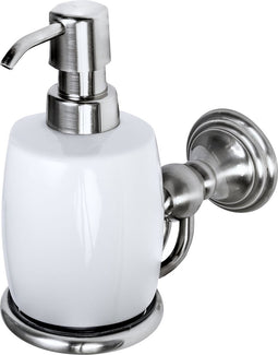 Haceka Allure Zeepdispenser Geborsteld RVS Keramiek