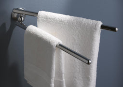 Haceka Amure Handdoekhouder Draaibaar 2 Armen Chroom