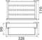 Haceka Edge flacon en shampoo houder 32,80cm chroom