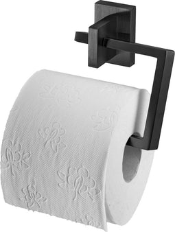 Haceka Edge toiletrolhouder zonder klep 12,8x4,6x10,7cm grafiet