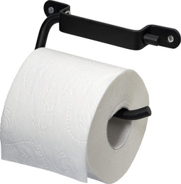 Haceka Ixi Toiletrolhouder zonder Klep Mat Zwart RVS