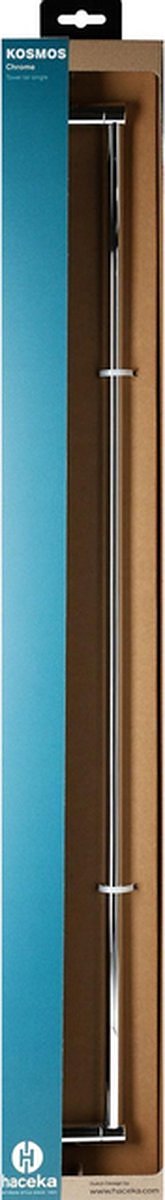 Haceka Kosmos Enkele Handdoekhouder 87cm Chroom