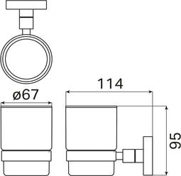 Haceka Kosmos Glashouder 1208551