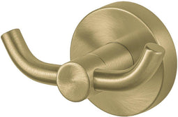 Haceka Kosmos Handdoekhaak dubbel - geborsteld goud