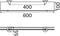 Haceka Kosmos Planchet 60x11,9x5,5 cm Goud-look