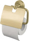 Haceka Kosmos Toiletrolhouder met klep Geborsteld Goud
