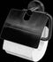 Haceka Kosmos Toiletrolhouder - met klep - grafiet gunmetal