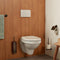 Haceka Kosmos Toiletrolhouder - met klep - grafiet gunmetal