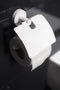 Haceka Kosmos Toiletrolhouder - met klep - mat wit