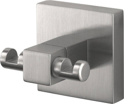 Haceka Mezzo Dubbele Haak 5,5x5x5,3 cm RVS-Look