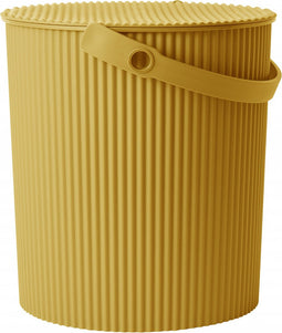 Hachiman Omnioutil L Opbergemmer - 20 L - Met deksel - Mosterd Geel