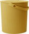 Hachiman Omnioutil L Opbergemmer - 20 L - Met deksel - Mosterd Geel