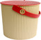 Hachiman Omnioutil Opbergemmer - S - Beige/Rood