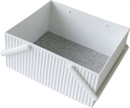 Hachiman - Opbergbox Omnioffre - draagbaar - stapelbaar- large wit