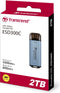 Transcend ESD300C - Externe SSD - 2TB 10Gbps - Blauw
