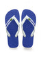 Havaianas Brasil Logo Slippers - Teenslipper - Unisex - Blauw (43/44)