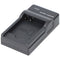 Charger suitable for Panasonic DMW-BCK7, DMW-BCK7E, battery charging station with micro USB connecti