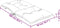 vidaXL - Tuinstoelkussens - 2 - st - lage - rug - 100x50x7 - cm - stof - blauw