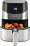 Bourgini Health Fryer Plus 4.0L - Heteluchtfriteuse - Digitaal display met touch control - RVS