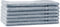 LINNICK Pure Gastendoek - 100% Katoen - Denim - 30x50cm - Per 6 Stuks