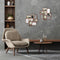 HAES DECO - Houten Multi Fotolijst / Galerie Stockholm donkerbruin voor 8 foto's 10x15 (formaat 44 x 44 cm) - MP150