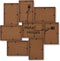 HAES DECO - Houten Multi Fotolijst / Galerie Stockholm donkerbruin voor 8 foto's 10x15 (formaat 44 x 44 cm) - MP150