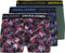 JACCOLOR LEAVES TRUNKS - Boxershorts - 3-pack met allover print - Surf the Web (3 stuks)