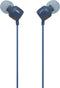 JBL T110 - In-ear oordopjes - Microfoon - Blauw