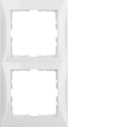 Hager Berker S.1 Afdekraam Schakelmateriaal - 10128989 - E2FM4