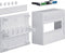 Hager GD110N GD110N Kleine verdeelkast Opbouw (op product), Opbouw (op muur) Inhoud: 1 stuk(s)