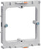 Hager GLT1511 Kabelgoot Apparaat-inbouwdoos (l x b) 71 mm x 64 mm Grijs-wit (RAL 7035) 1 stuk(s)