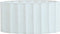 Light & Living Lampenkap ovaal Disli - Wit - 38x17.5x19cm - Modern