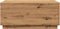 vidaXL - Salontafel - met - LED-verlichting - 90x50x40cm - artisanaal - eikenkleur
