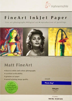 Hahnemuhle Photo Rag 308g/m² A2 25 vel 10641616