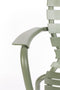 Zuiver Vondel Tuinstoel - Groen - Armleuning - 2 stuks
