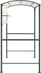 vidaXL - Prieel - met - dak - 220x110x200 - cm - crèmekleurig
