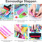 Rubye® Diamond Painting Roller - Diamond Painting Accessoires - Aandrukken Diamanten Steentjes - Rood/Zwart