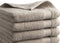 DoubleDry Handdoeken Set 50 x 100 cm - 12 stuks - 100% zacht katoen 500 g/m2 - 12x Beige Taupe