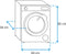 Haier HW90-BD14979U1 - Wasmachine