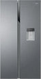 Haier SBS 90 Serie 3 HSR3918EWPG amerikaanse koelkast Vrijstaand 521 l E Zilver