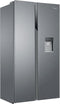 Haier SBS 90 Serie 3 HSR3918EWPG amerikaanse koelkast Vrijstaand 521 l E Zilver