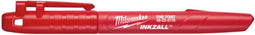 Milwaukee 48223170 Inkzall Marker met fijne punt - Rood - 1mm